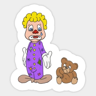 Tears of a Clown Sticker